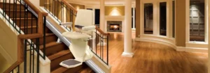 Stairlift installed in a luxury home in Bristol