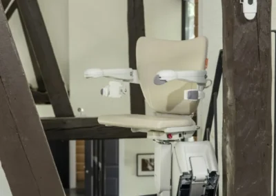 Hands On Stairlifts stairlift in use in a South Wales home